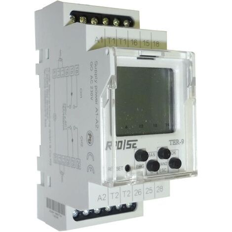 Rose LM Thermostat d'armoire TER-9 230 V/AC 2 inverseurs (RT) (L x l x H) 90 x 35.5 x 64 mm 1 pc(s) (1/4)