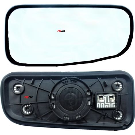 Inserto specchietto retrovisore inferiore destro riscaldato per Hyundai H350 2014-2024 - 40N1556E
