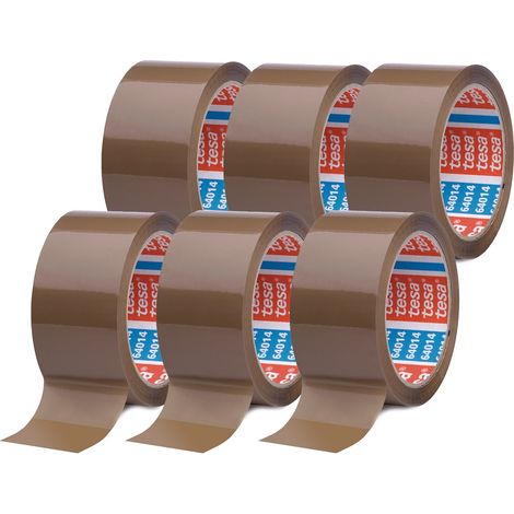 tesa tesapack 64014-501-00 Klebeband  Braun (L x B) 66 m x 50 mm 6 St.