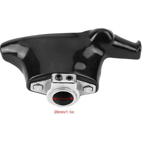 Testina di rimozione BTI in nylon nero per smontagomme da 28 mm di diametro (1/5)