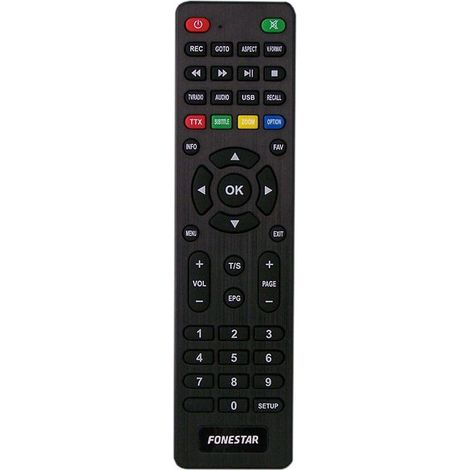 Telecomando sostitutivo per ricevitore satellitare Fonestar RDS-583WHS