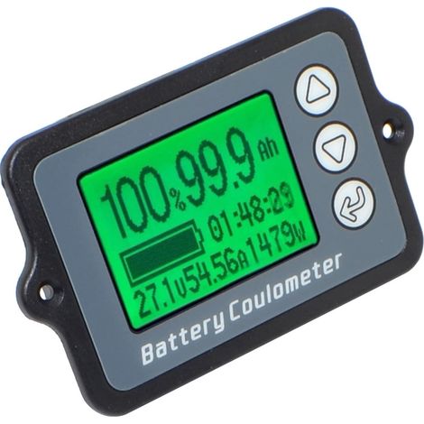 Testeur de charge de batterie DC8-80V 50A Coulomètre de batterie Tk15 Testeur de batterie de précision professionnelle for LifePO Coulomb Livraison Gratuite 12003192 (1/5)