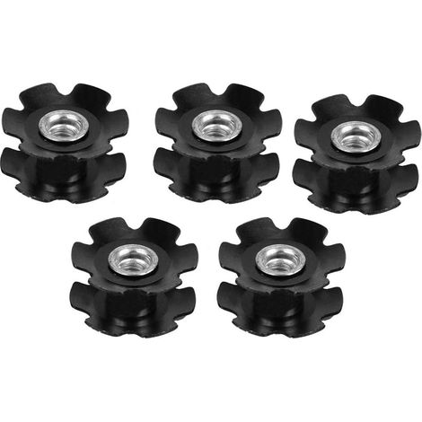 Écrou Étoile pour Vélo, Noyau sans Dents pour Fourche Avant Filetage de Pièces de Réparation de Vélo for Fourche Avant avec Diamètre Extérieur de 26.3 mm