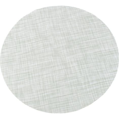 Tapis De Table Rond En Pvc - Isolation Thermique Et Imperméable - Antidérapant Pour Vaisselle - Vert - Lot De 1