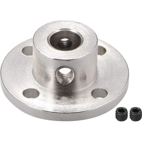 8mm diamètre intérieur H13 D16 Coupleur Axe Bride Rigide Accouplement Arbre Guide Moteur connecteur de moteur argent pour pièces de bricolage