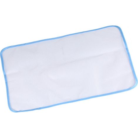 Tapis de repassage isolant thermique anti-glisse haute température en maille blanche 35 x 50 cm domestique 1 pièce (1/5)