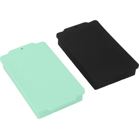 Moule à glaçons en silicone souple 2 pièces, avec couvercle amovible, facile à démouler, sûr pour bar maison. (1/5)