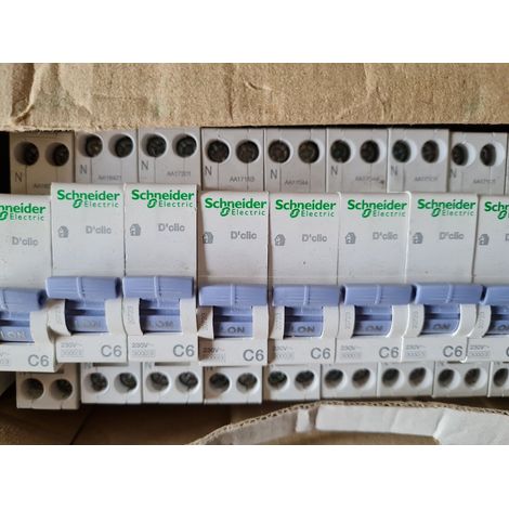2 D'CLIC XP C 6A 1P+N SCHNEIDER 20723 , DISJONCTEUR