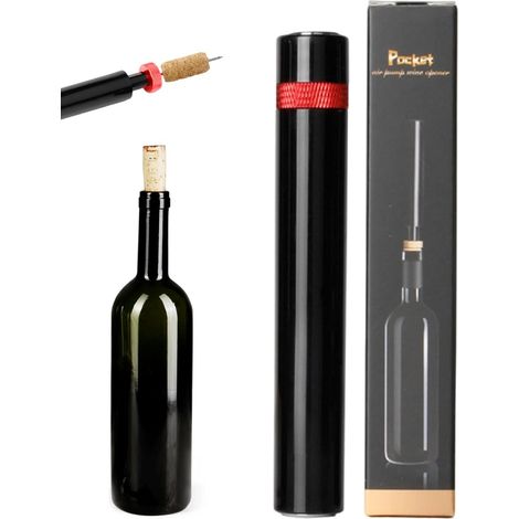 Tire-Bouchon À Vin Outil d'Extraction par Aiguille  Extracteur de Bouchon à Pompe à Pression d'Air Pour Domestique Restaurant Bar Pique-Nique Hôtel Dîner Soirée Fête Réunion (1/5)