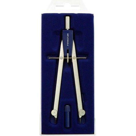 Staedtler Compasso Mars Frizion 557 02SK-I Ottone Nichelato Diametro Max 270 mm (1/2)