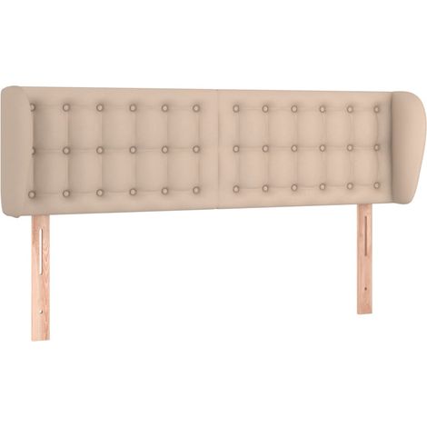 Maison Exclusive - Kopfteil mit Ohren Cappuccino-Braun 147x23x78/