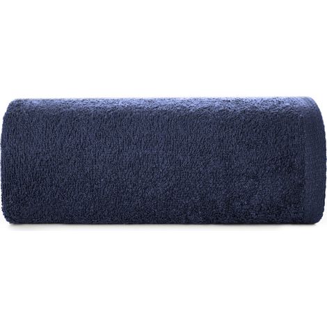 EUROFIRANY ASCIUGAMANO LISCIO 1 GUANTO PER LAVAGGIO IN COTONE 16 X 21 CM BLU NAVY (1/5)