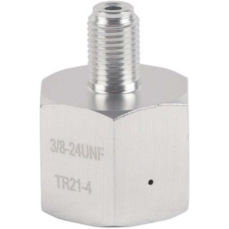 Adaptateur Keg, Soda Water CO2 Adaptateur Mini Régulateur Homebrew Beer Corny Keg 3/8‑24UNF vers 6ACME‑6G