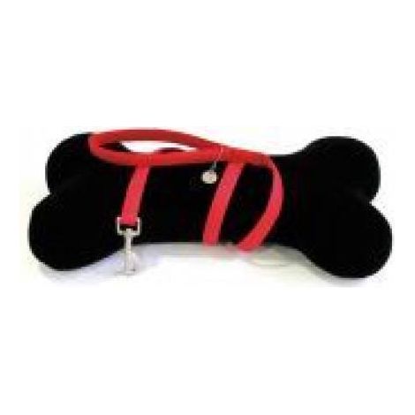 guinzaglio S rossa 1x120 cm: Guinzaglio per cani in similpelle modello Mylord