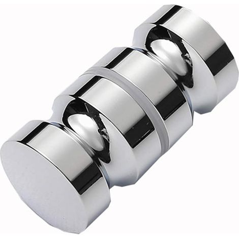 Aluminum Alloy Bathroom Shower Door Handles Door Pulls Knob Replacement Handles for Glass Doors (1/5)