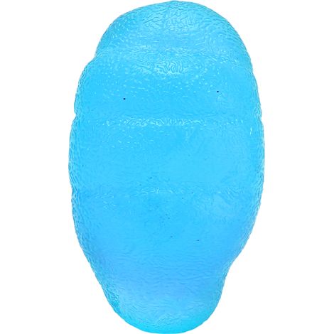 Balle de résistance multiple en gel pour renforcement musculaire des doigts et poignets, anti-stress Bleu (1/5)