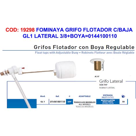 FOMINAYA SCHWIMMERHAHN MIT NIEDRIGER GL1-SEITE 3/8 UND BOJE 0144100110
