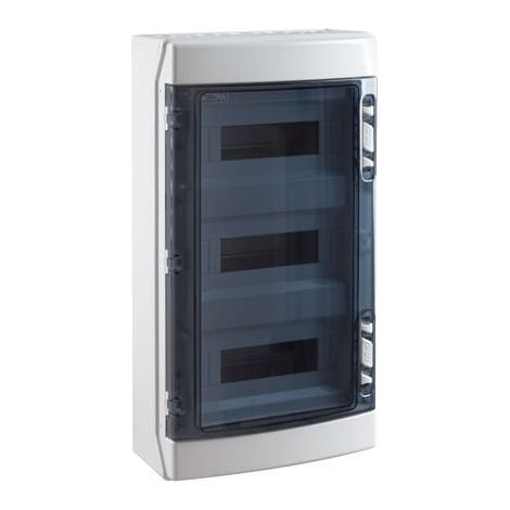 IDE TABLEAU ÉLECTRIQUE ÉTANCHE 3 RANGÉES DE 12 MODULES IP65 - CDN36PT3F/RR