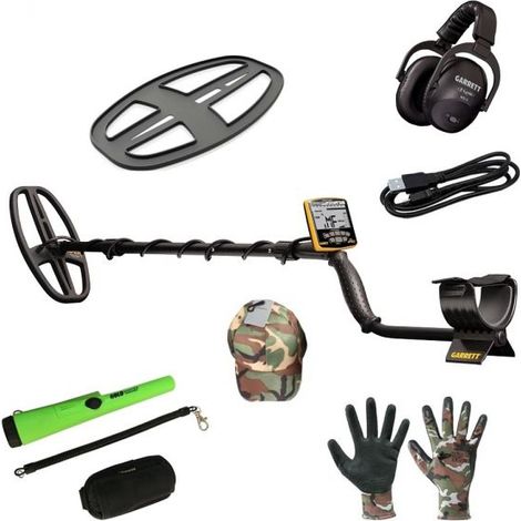 Garrett metal detector ACE Apex piastra Viper + Cuffie (Hunter pack) 1142325