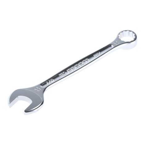 Facom – Clé mixte 22 mm tête fourche OGV 12 pans – Performances mécaniques élevées – Pour espaces confinés – Encombrement réduit
