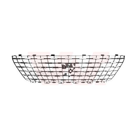 Grille de calandre avant avec trou caméra phares halogène Peugeot 3008 2 phase 1 2016-2020