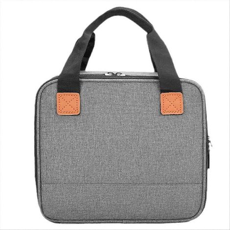 Sacoche imprimante P-o avec poches accessoires, étui de transport robuste, housse multifonction pour imprimante portable, rangement pratique et protection optimale. (1/5)