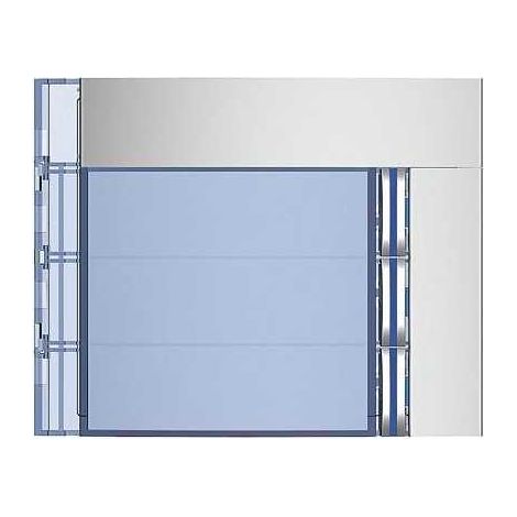 352031 Frontal de 3 botones en columna sencilla