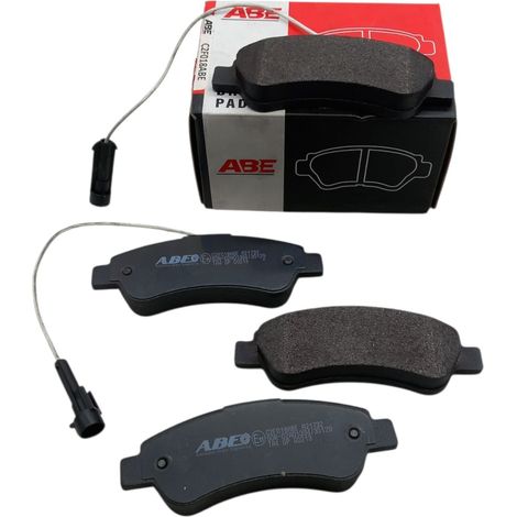Kit 4 pastiglie freni compatibile per peugeot boxer