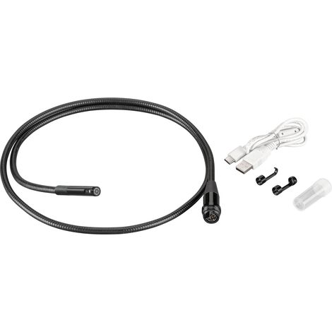 Rems – Caméra d'inspection 1m avec tête 8mm – Câble USB et carte MicroSD inclus – Pour zones difficiles d'accès et inspections HD (1/2)