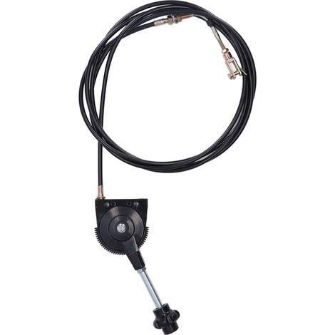 Câble de commande d'accélérateur manuel, moteur de pelle, réponse rapide, 4 mètres, pièces d'équipement lourd, accessoires (1/5)