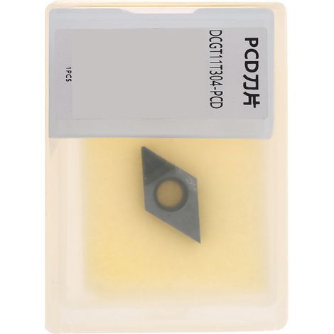 DCGT11T304 PCD Diamond Blade Insert CNC Lathe Cutter Turning Tool (1/5)