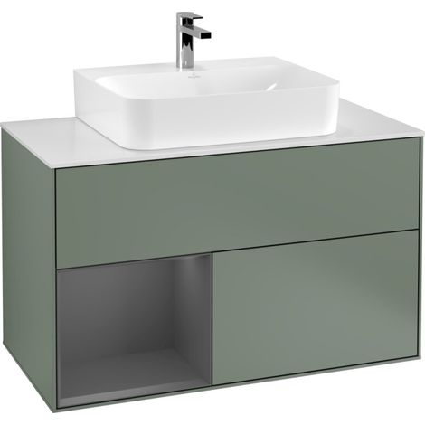 Villeroy & Boch F111GKGM Armoire sous lavabo Finion F11 (1/2)