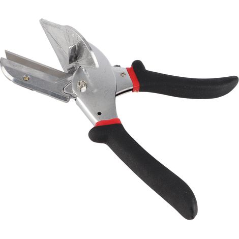 Cisaille d'angle multifonctionnelle non‑Outil à main à poignée noire pour couper du bois fin (1/5)