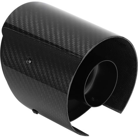 Pièces de modification de tuyau d'échappement en fibre de carbone 54 mm-114 mm, adaptées à la nouvelle Suzuki SWIFT Sport 18-20 (finition noire brillante à bord droit). (1/5)
