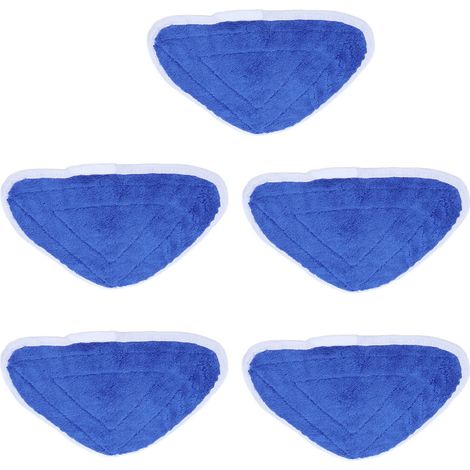 Lot de 5 lingettes de rechange en microfibre pour balai vapeur, compatibles avec la série Vileda (1/5)