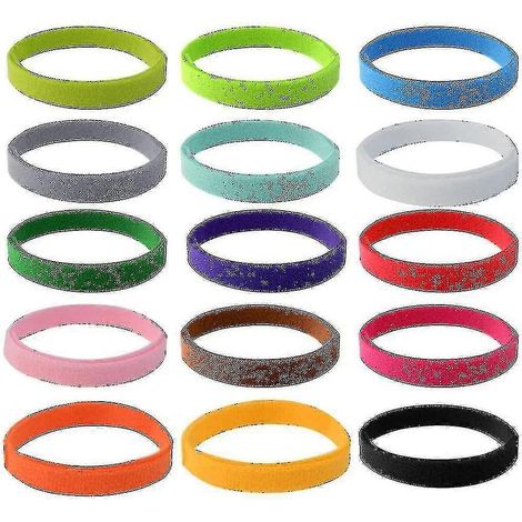 Ensemble de 15 colliers d'identification pour chiots, colliers ajustables et doux pour chiots/chatons B (1/5)