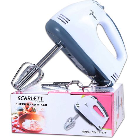 Batteur à œufs électrique 7 vitesses, batteur à œufs automatique portable haute puissance à 4 têtes pour la maison (1/5)