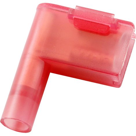 Cosse faston RS PRO, Isolé, Rouge (1/2)