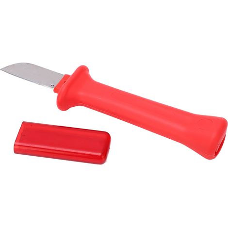 Couteau d'épissurage ergonomique, dénudeur et coupe-fil 50mm, outil à main pour travaux domestiques