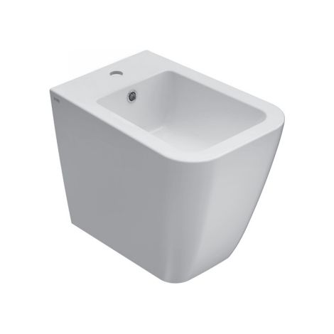 Stand-Bidet 52x36 cm aus mattweißer Keramik - Ceramica Globo Stone