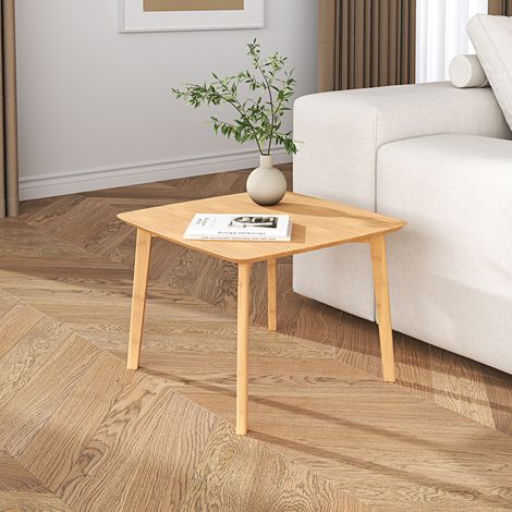 Beistelltisch Haad 45x50x50 cm Bambus Natur [en.casa]