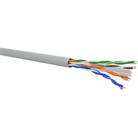 Qubix cavo r6ut4y23 utp cat 6 4x2xawg23/1 1 metro 0502820grsc0305