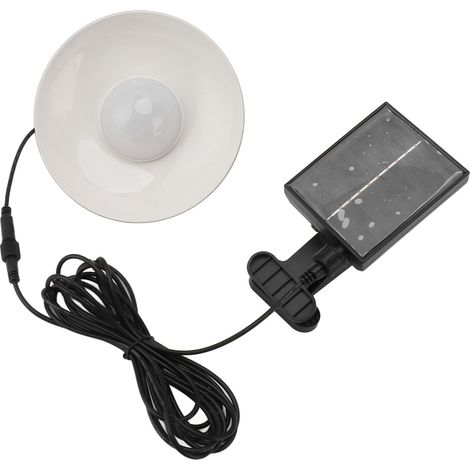 Lampes solaires d'extérieur pour parasol, étanches, avec minuterie, panneaux solaires en silicium polycristallin et LED. (1/5)