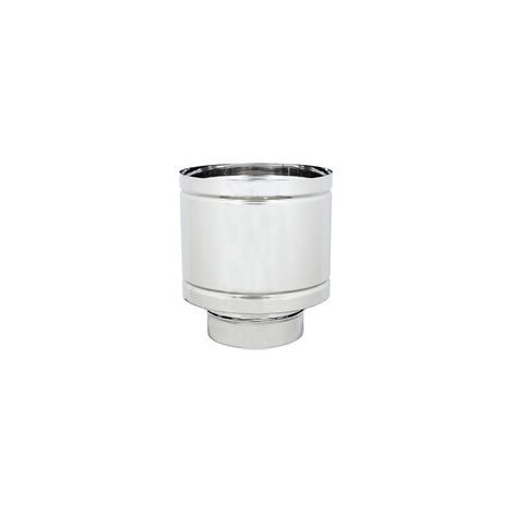 C FUMAIOLO A BOTTE INOX TONDO INOX D 20CM