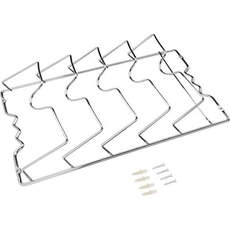 Support pour couvercles casseroles, 5 supports pour couvercles de casseroles en métal Support mural pour couvercles de casseroles Porte de placard Rangement pour casseroles et poêles pour la cuisine (1/5)