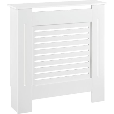 Cubierta de radiador 78 x 19 x 82 cm blanco 030009342