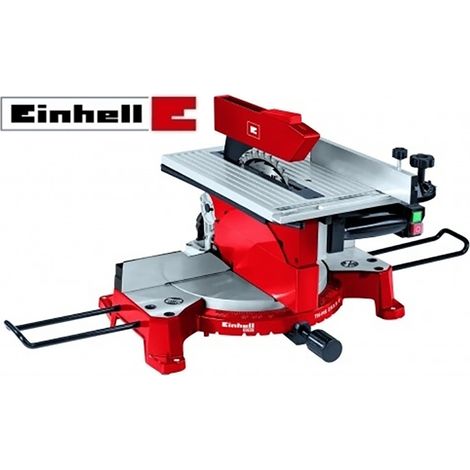 Troncatrice/Sega circolare per legno 1800W 250mm con piano superiore Einhell - TH-MS 2513 T