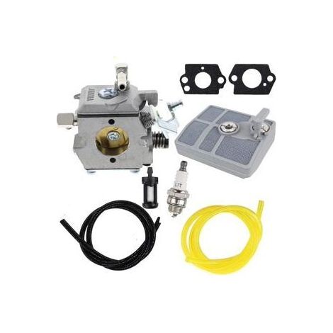 Vergaser-Reparatursatz kompatibel mit Stihl 030AV 031AV 032AV – Mit Kraftstoffleitung und Luftfilter – Art.-Nr. 1113 120 160 (1/5)
