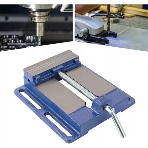 6'' 145mm Étau pour presse à percer Étau d'établi Pince pour fraiseuse Outil d'entretien (1/5)