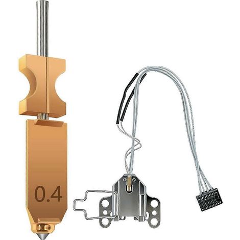 Verbesserter 0,4-mm-Düsen- und Heizungsbausatz für FLASHFORGE AD5X mit Basisclip, Heizpatrone und Thermistor. (1/5)